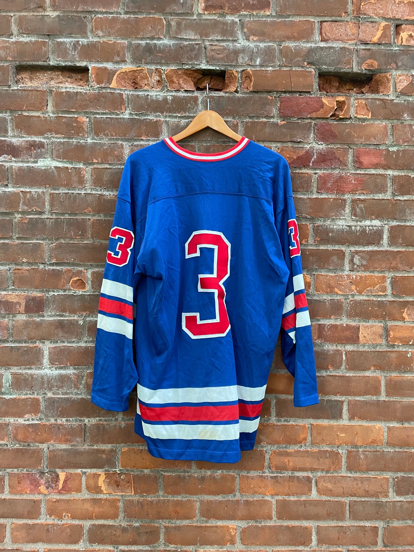 70s NY Rangers Hockey Jersey