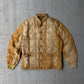 Vintage 1960s Eddie Bauer Sun Faded Goose Down Quilted Jacket