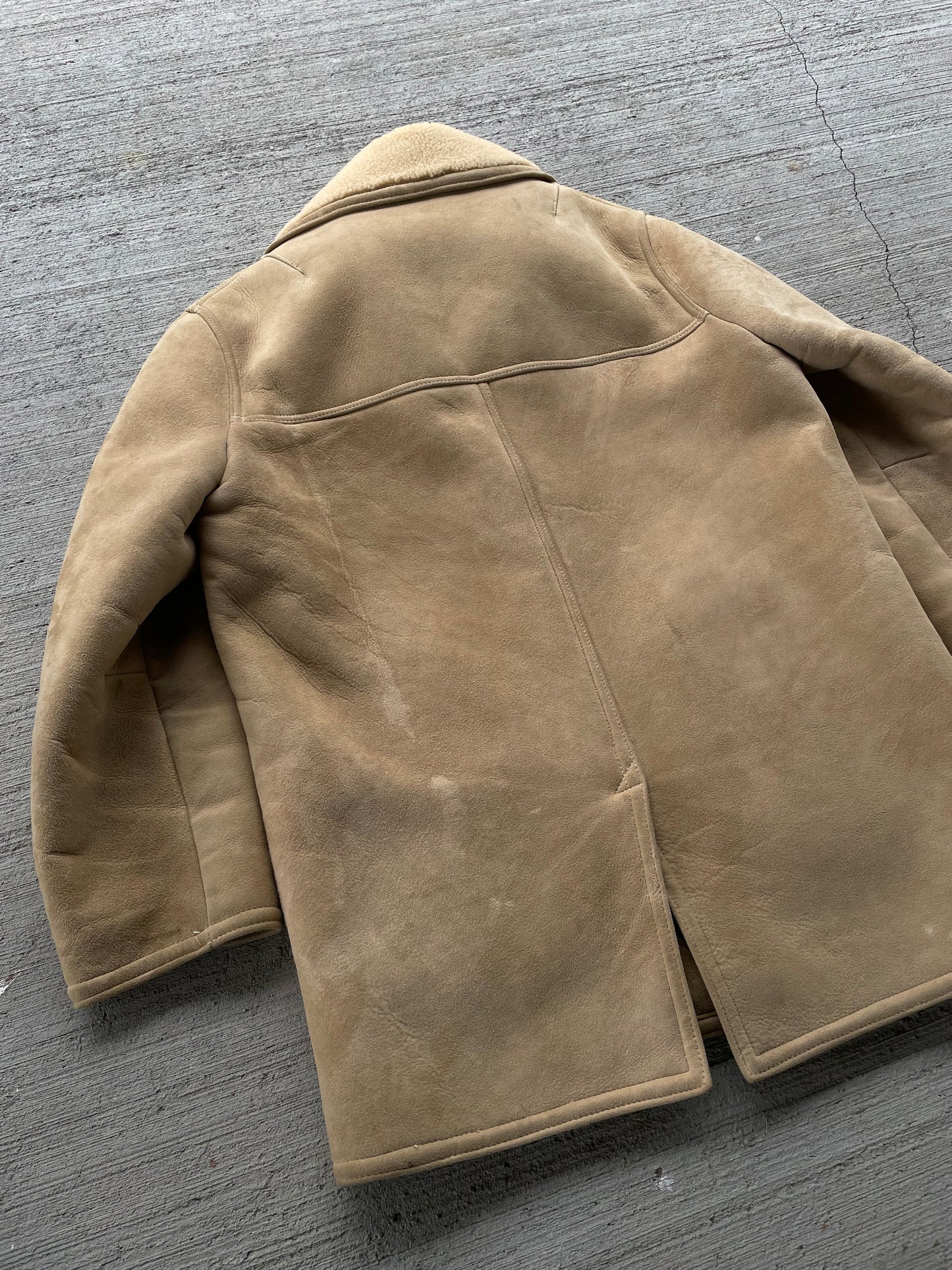 50s Abercrombie & Fitch Shearling Coat