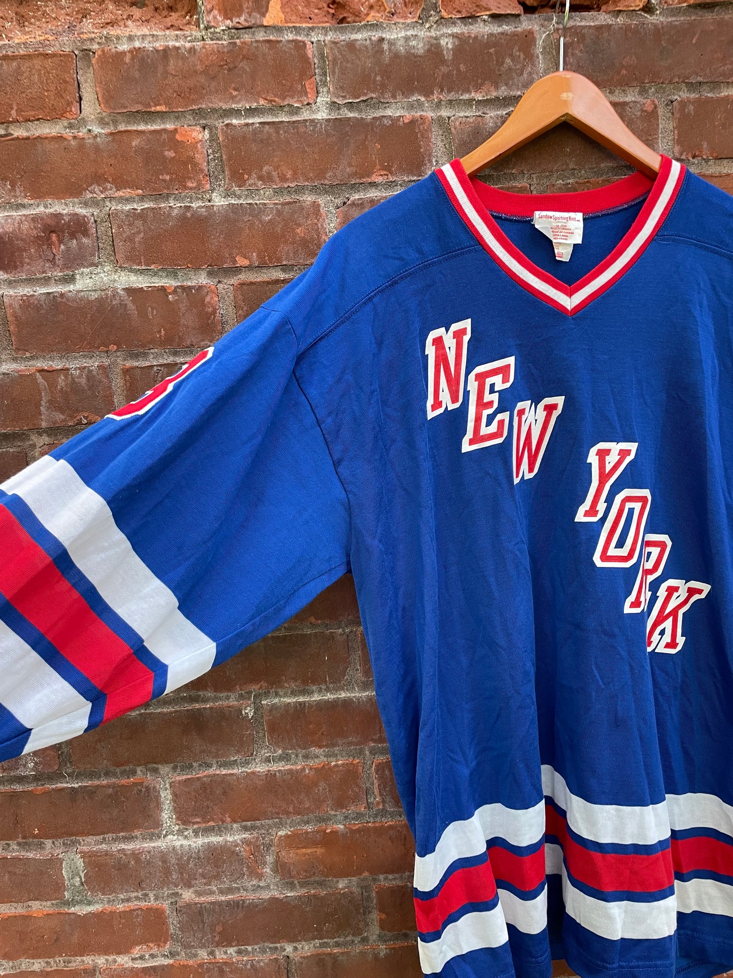 70s NY Rangers Hockey Jersey