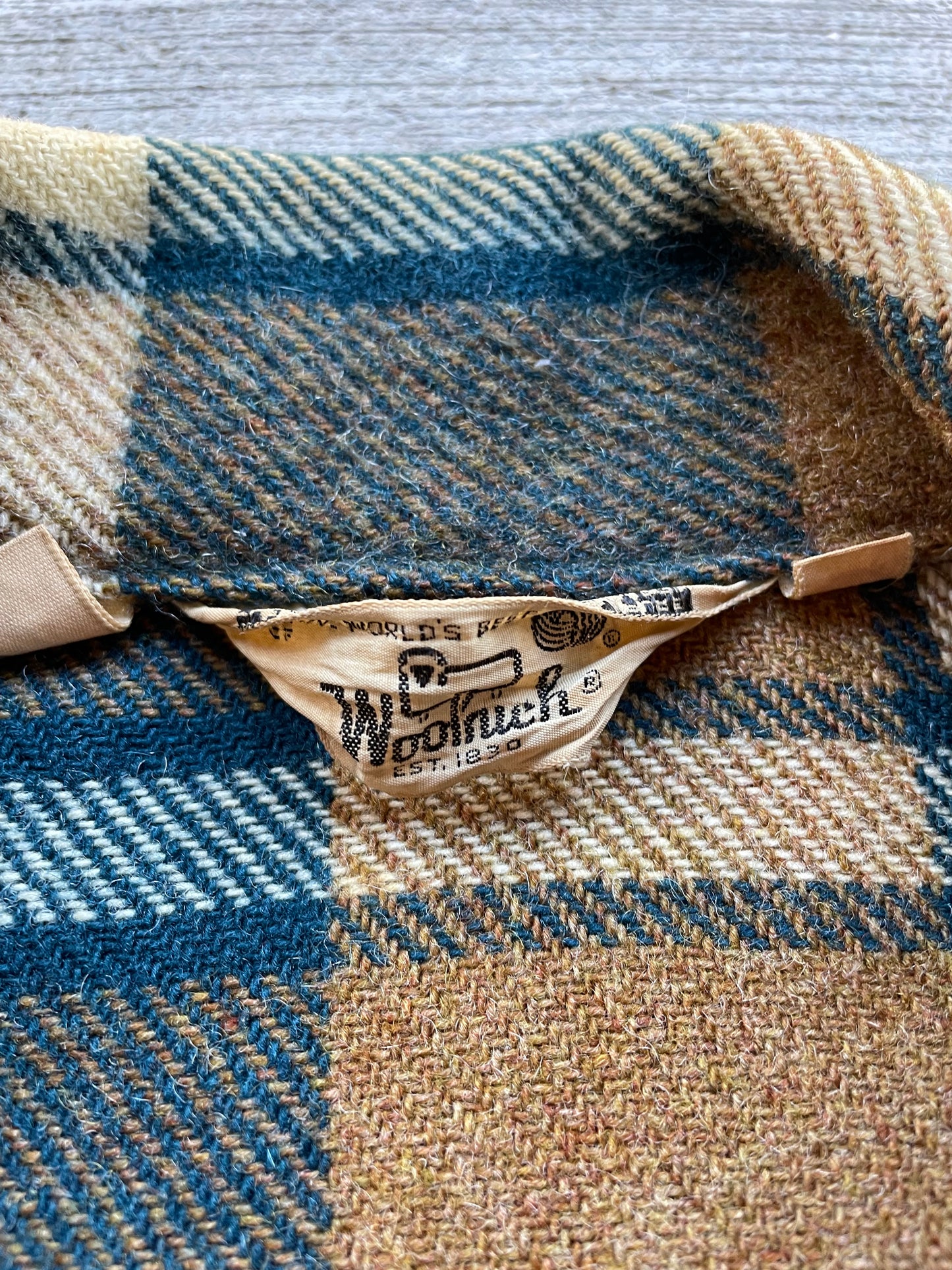 70s Woolrich Wool Flannel