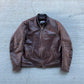 50s 60s Schott Leather Biker Jacket