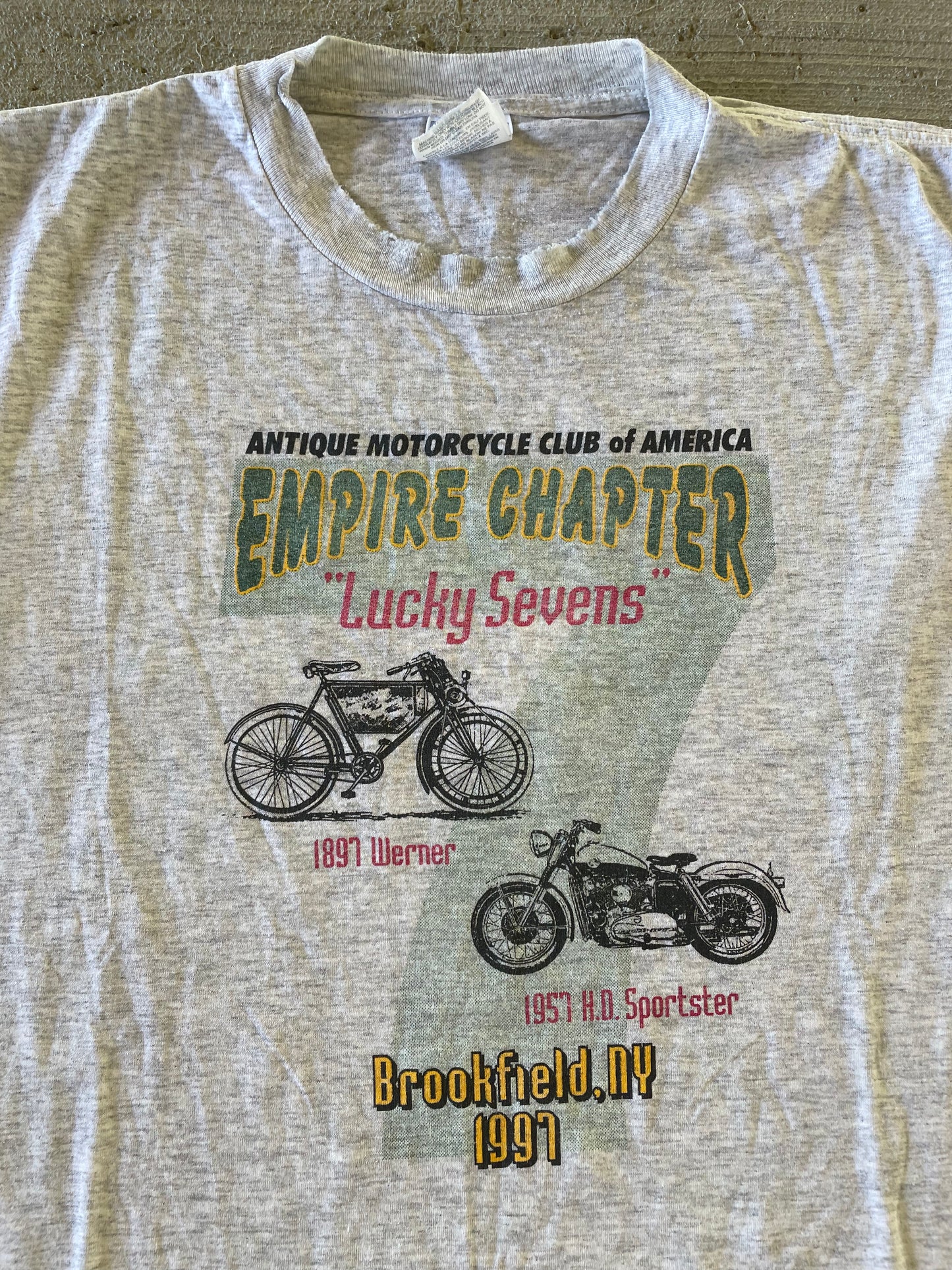 1997 Lucky Sevens Biker Tee