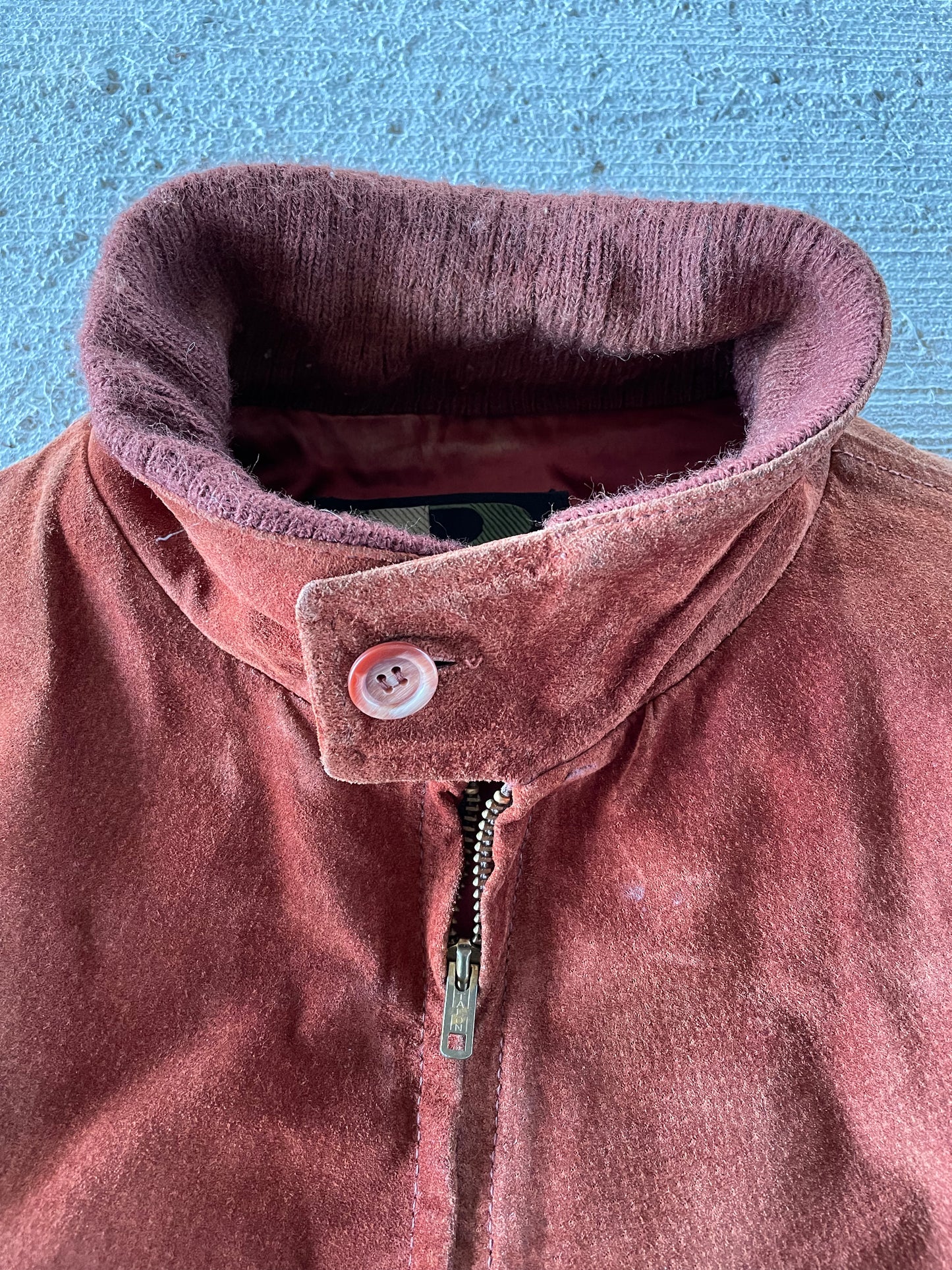 60s/70s Vintage Breier of Amsterdam Suede Bomber