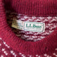 Vintage 1980s L.L. Bean Birdseye Wool Sweater