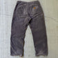 Vintage 2000s Carhartt Fleece Lined Distressed Pants