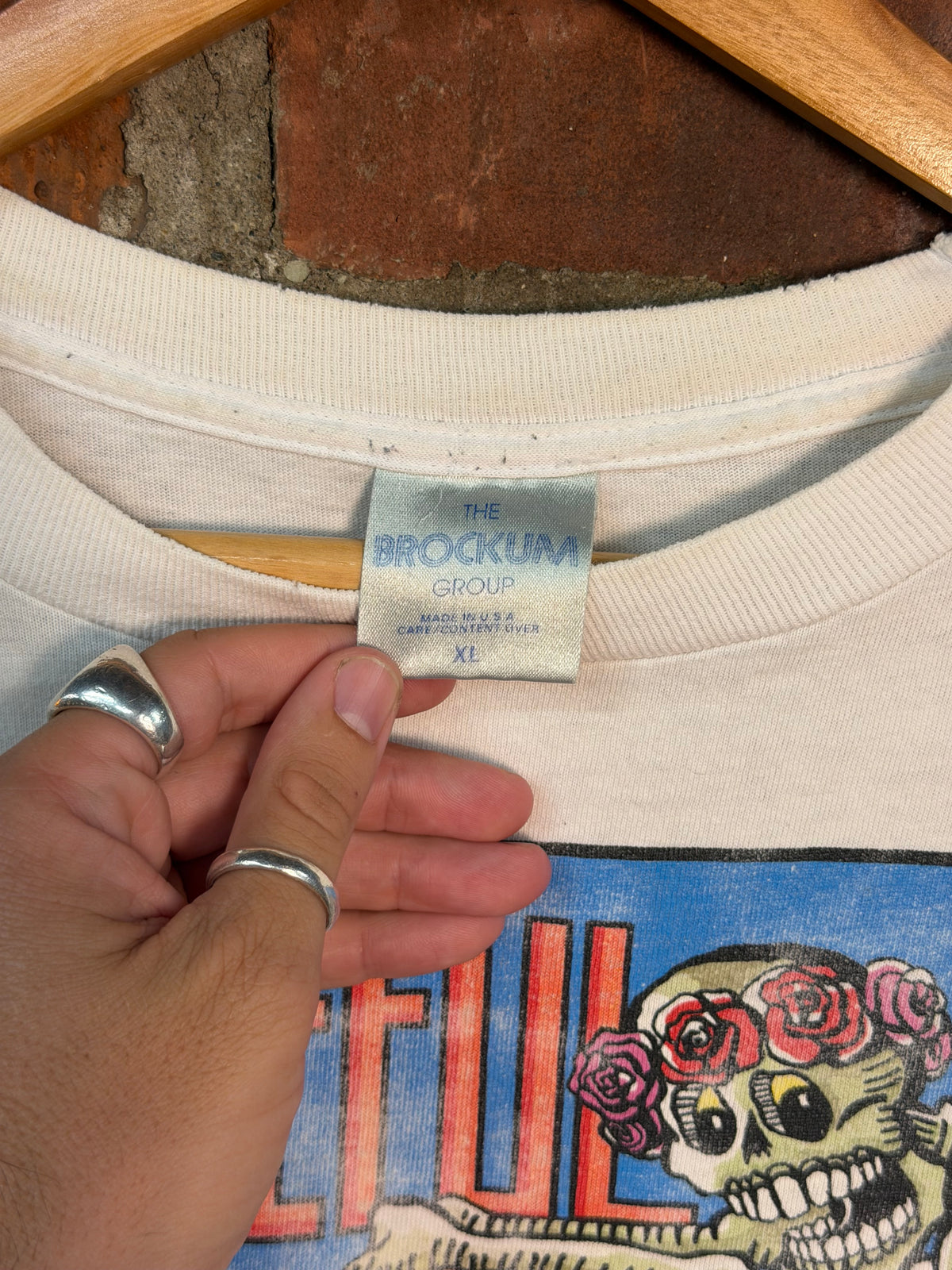 Vintage 1992 Grateful Dead Spring Tour Band Tee