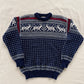 Vintage 1980s L.L. Bean Wool Reindeer Sweater