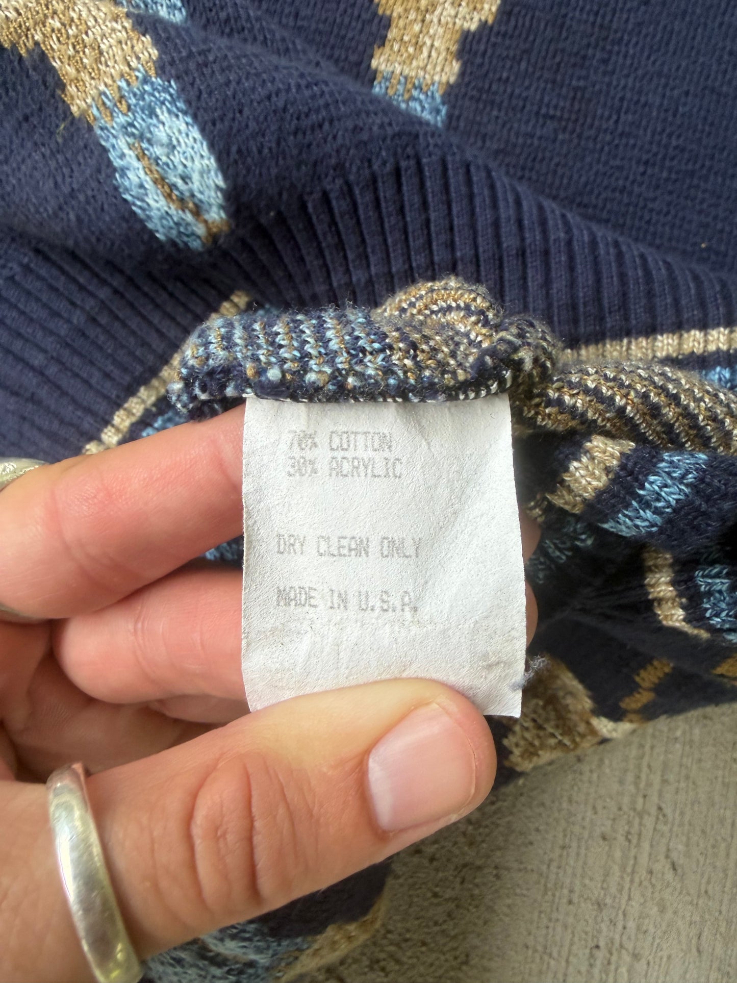 Vintage 90s Tricots St. Raphael Golf Sweater