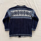 Vintage Dale of Norway Full-Zip Wool Sweater