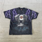 Vintage 1990s Harley Davidson Thunder and Lightning AOP Tee