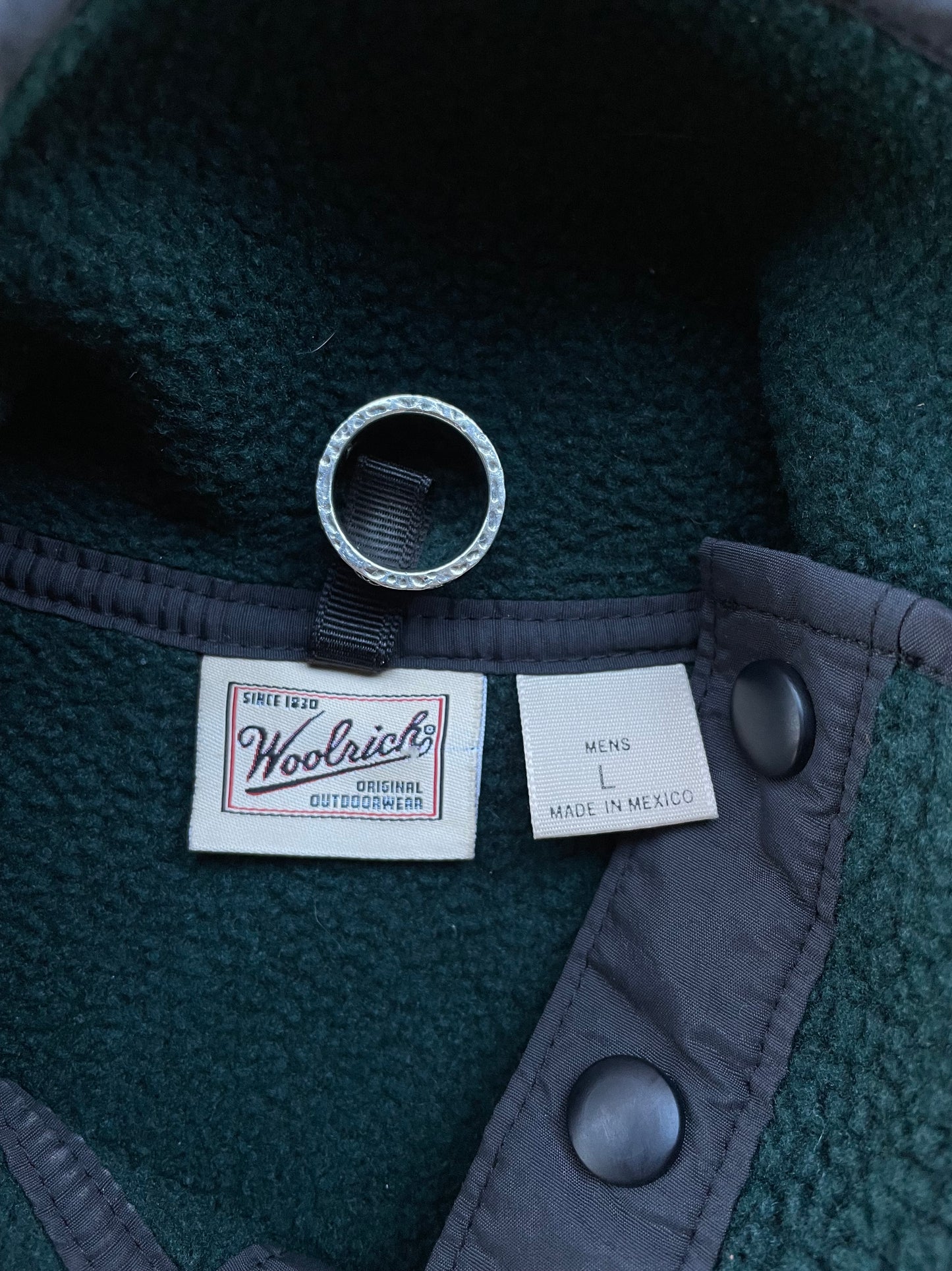 2000s Woolrich Button Snap Fleece