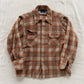 Vintage 1960s Pendleton Loop Collar Flannel