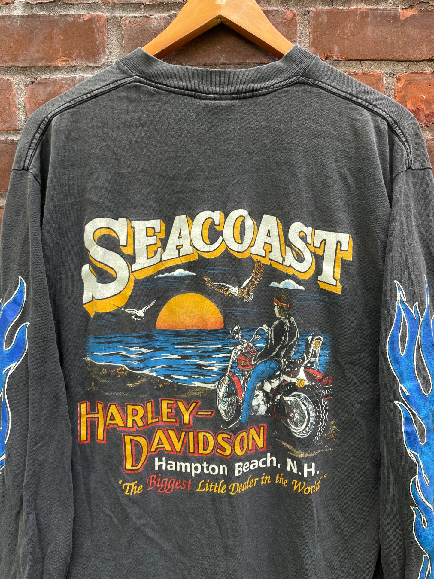 1980s Harley Davidson Seacoast L/S Shirt