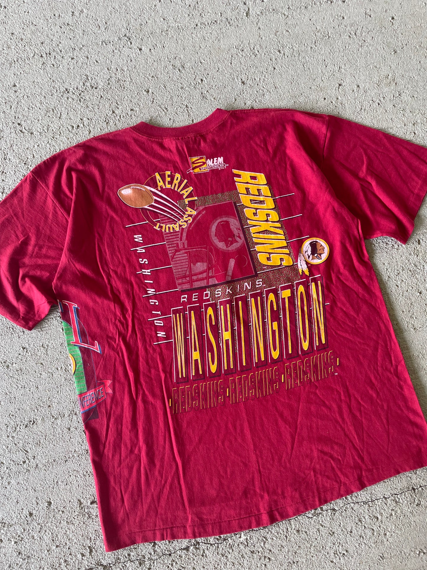 1992 Washington Redskins AOP Tee