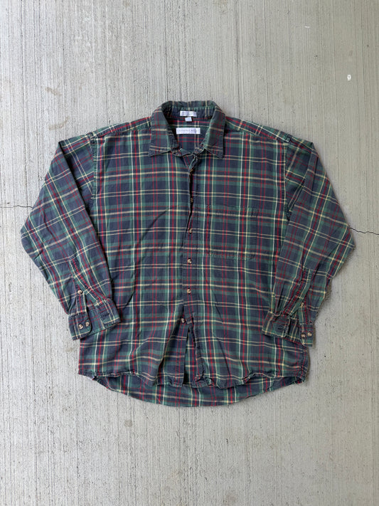 Vintage 1990s Geoffrey Beene Cotton Button Up