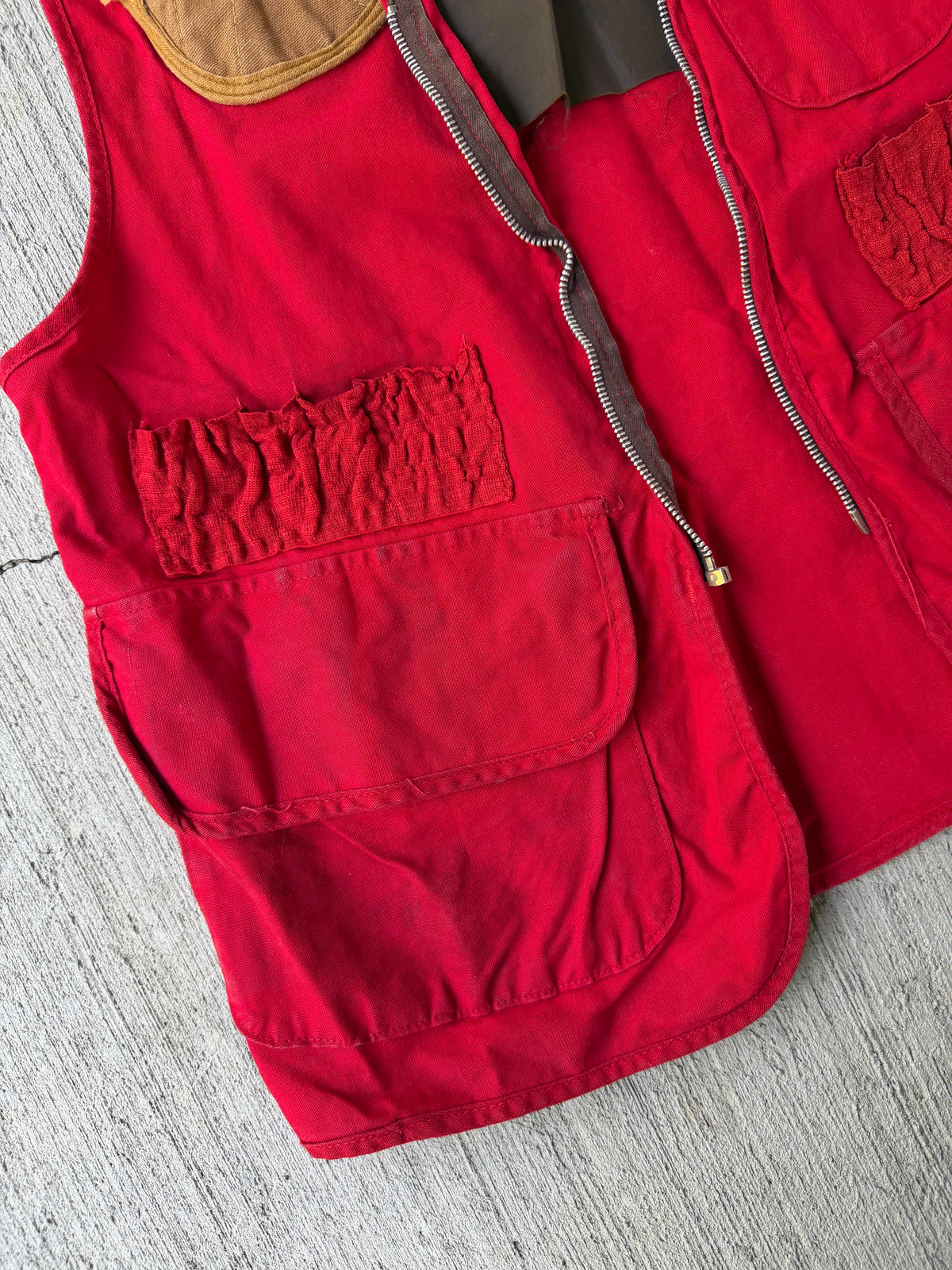 Vintage 1960s SafTbak Canvas Hunting Vest