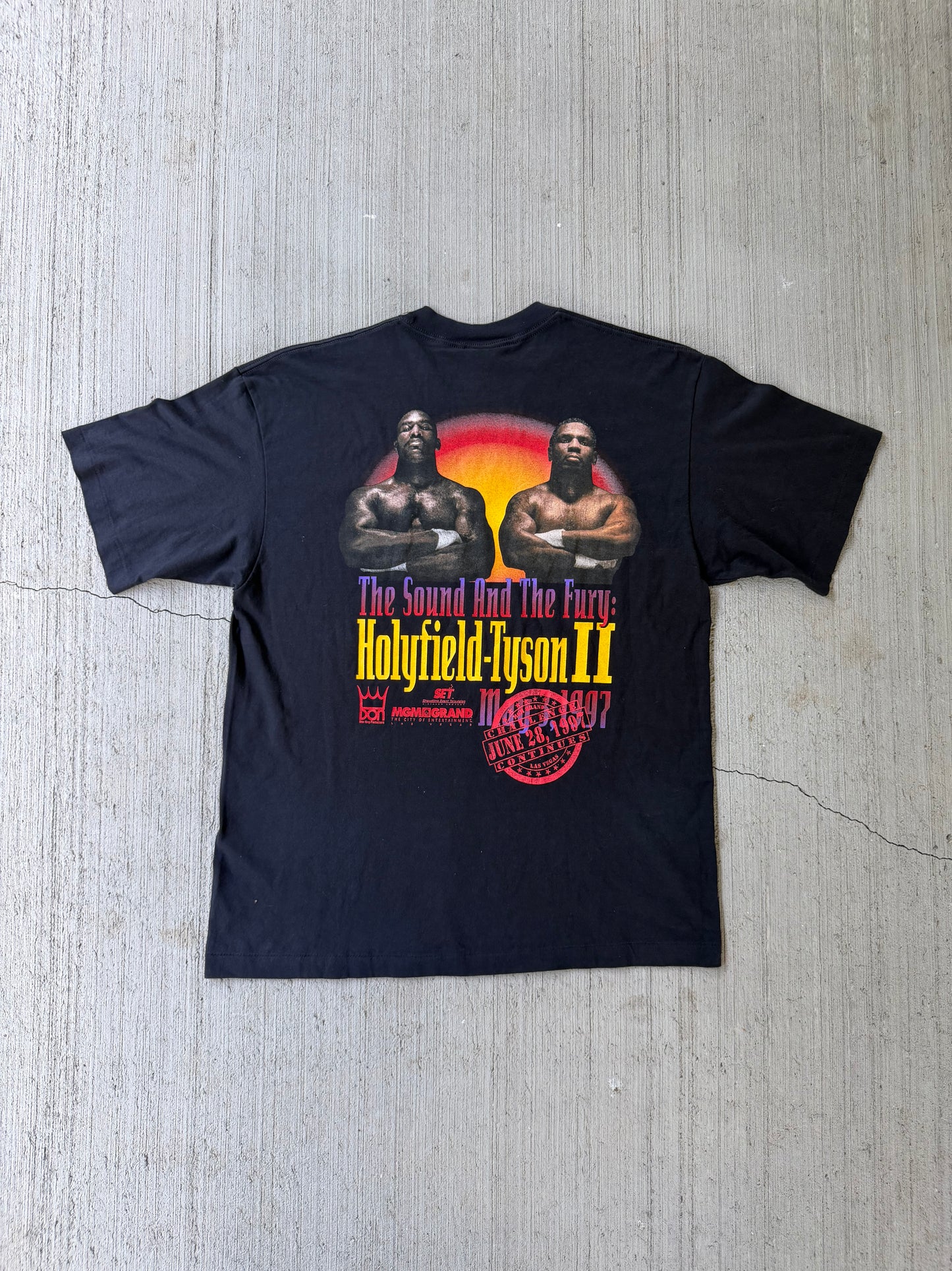 Vintage 1997 Holyfield Tyson II Tee