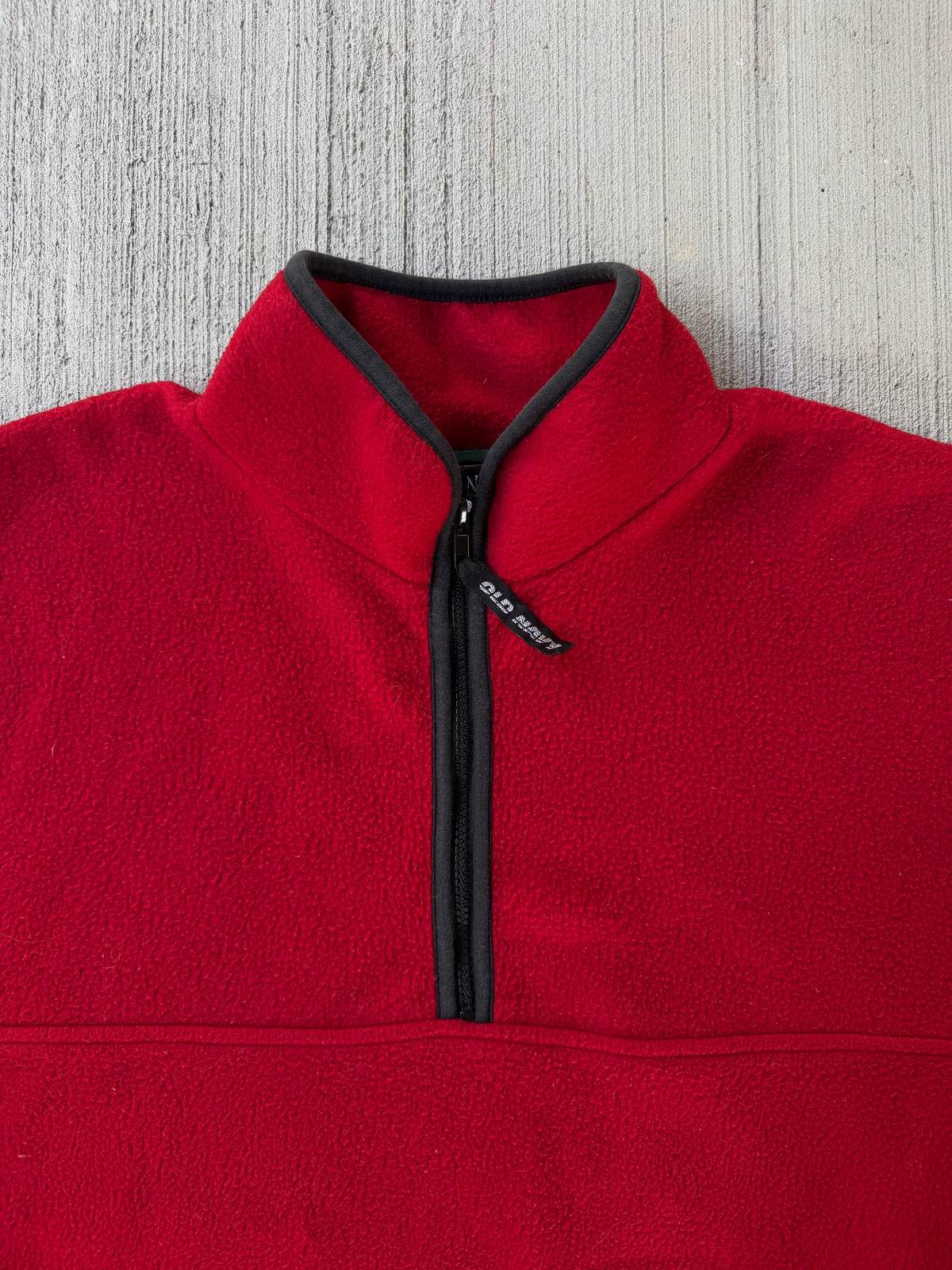 Vintage 1990s Old Navy Half-zip Fleece