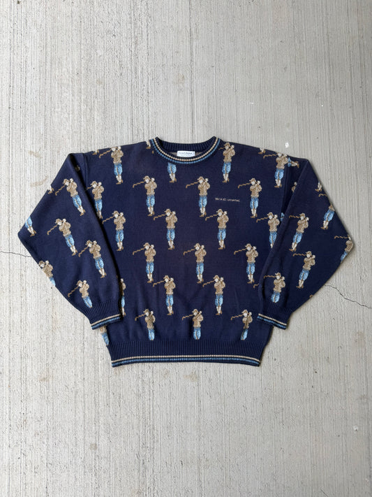 Vintage 90s Tricots St. Raphael Golf Sweater