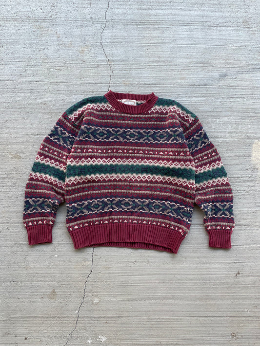 90s Green Mountain Sweater