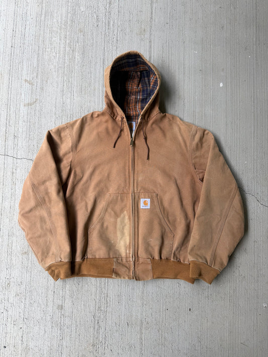 Vintage 2001 Carhartt Blanket Lined Hooded Jacket