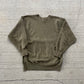 90s Olive Green Champion Reverse Weave Sweatshirt