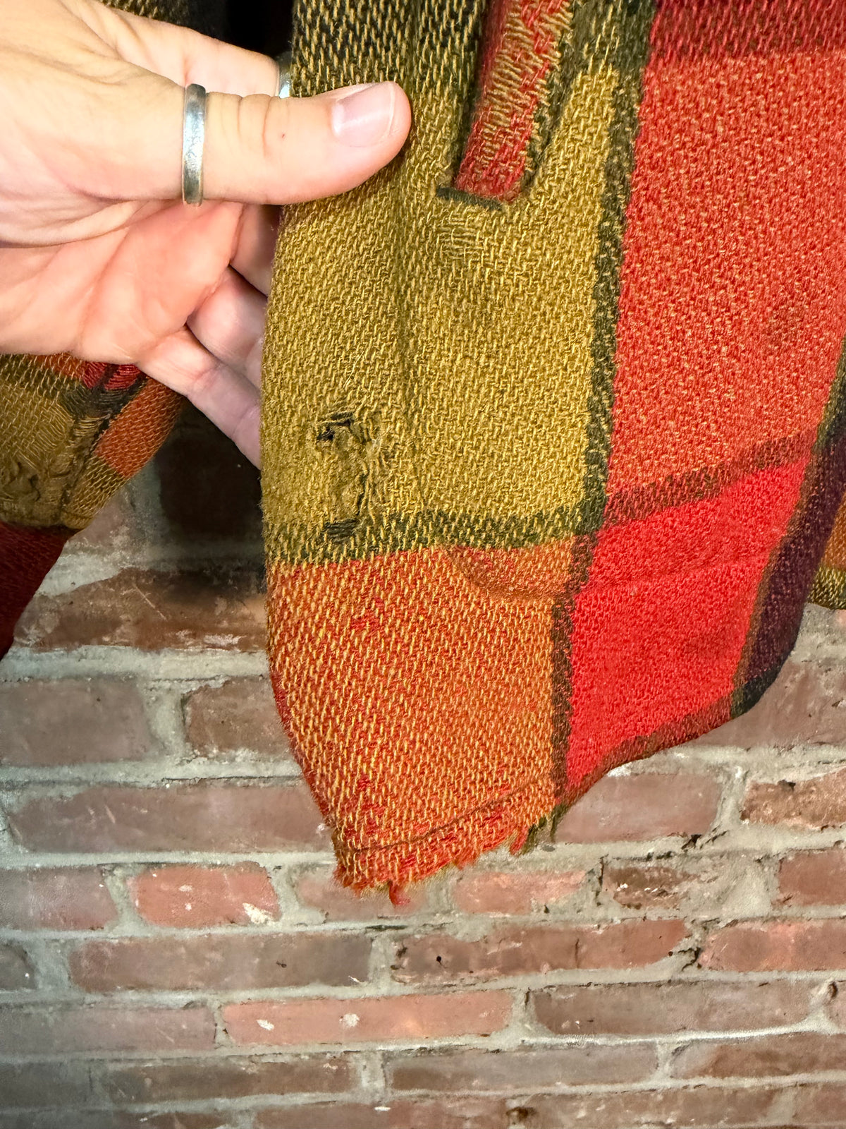 Vintage 1940s Woolrich Wool Patch Hunting Jacket