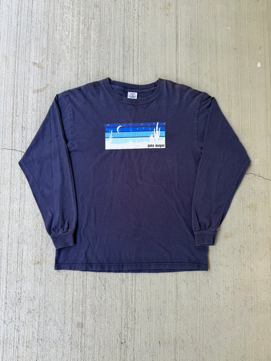 2002 John Mayer Long Sleeve Fall Tour Tee