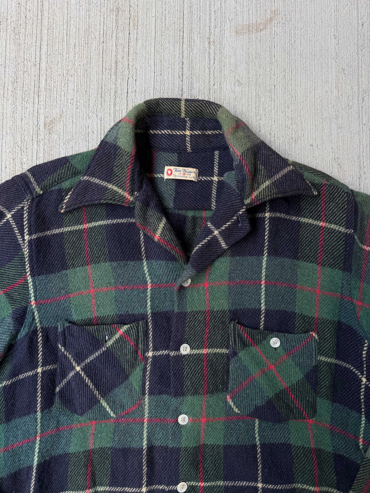 1940s/50s Van Heusen California Wool Flannel