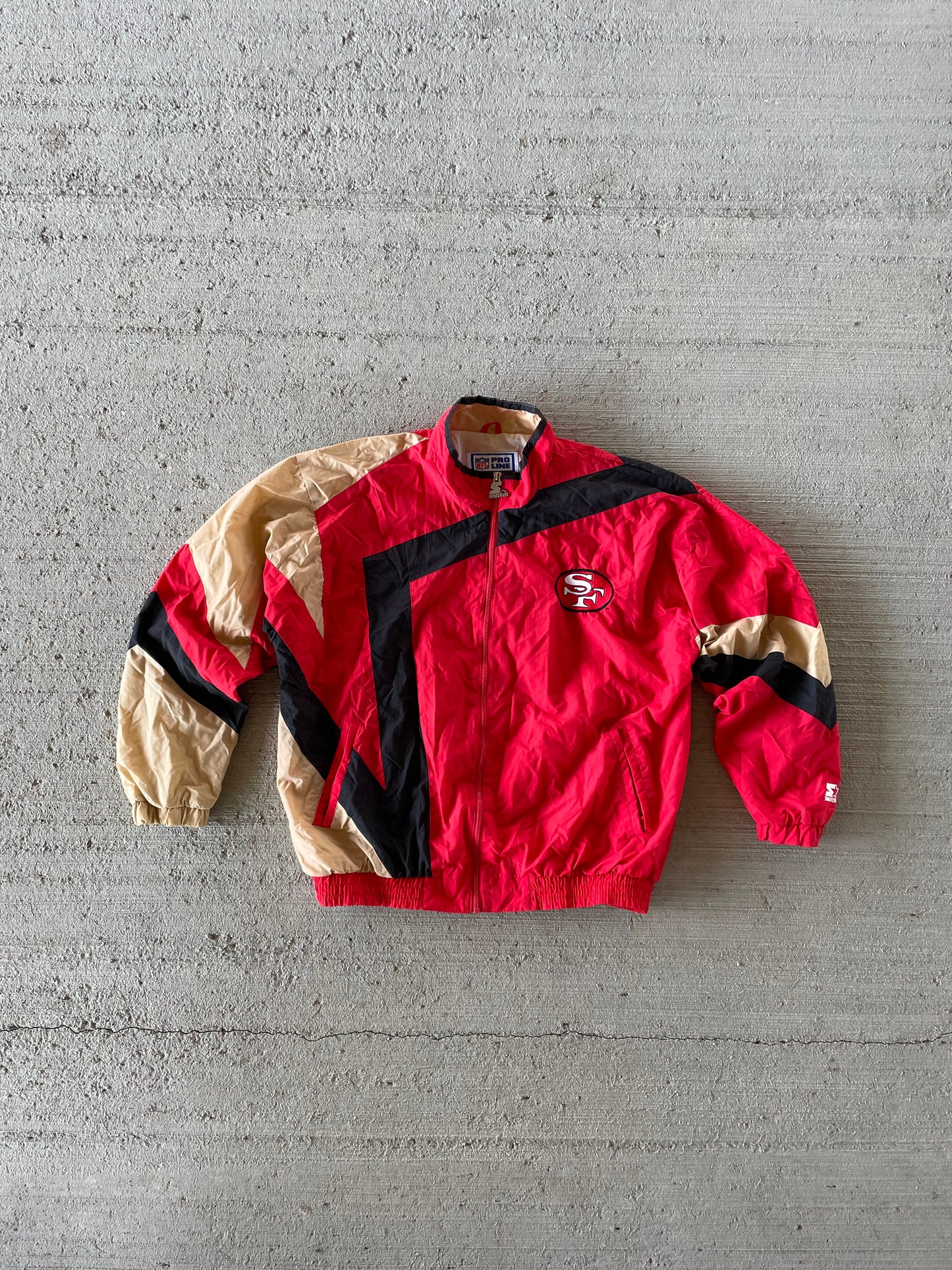 90s San Francisco 49ers Starter Zip-Up