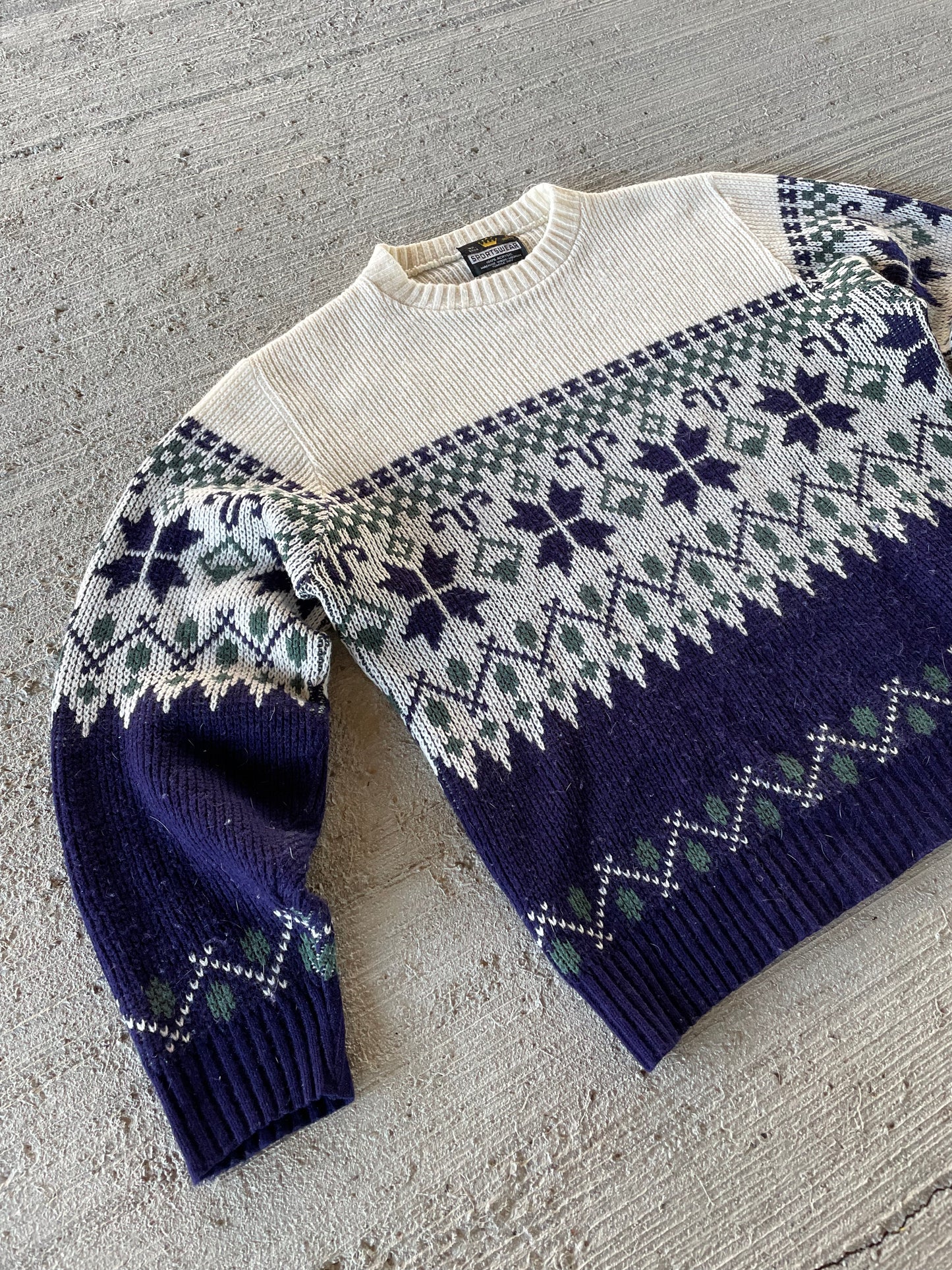 70s Sportswear Sweater