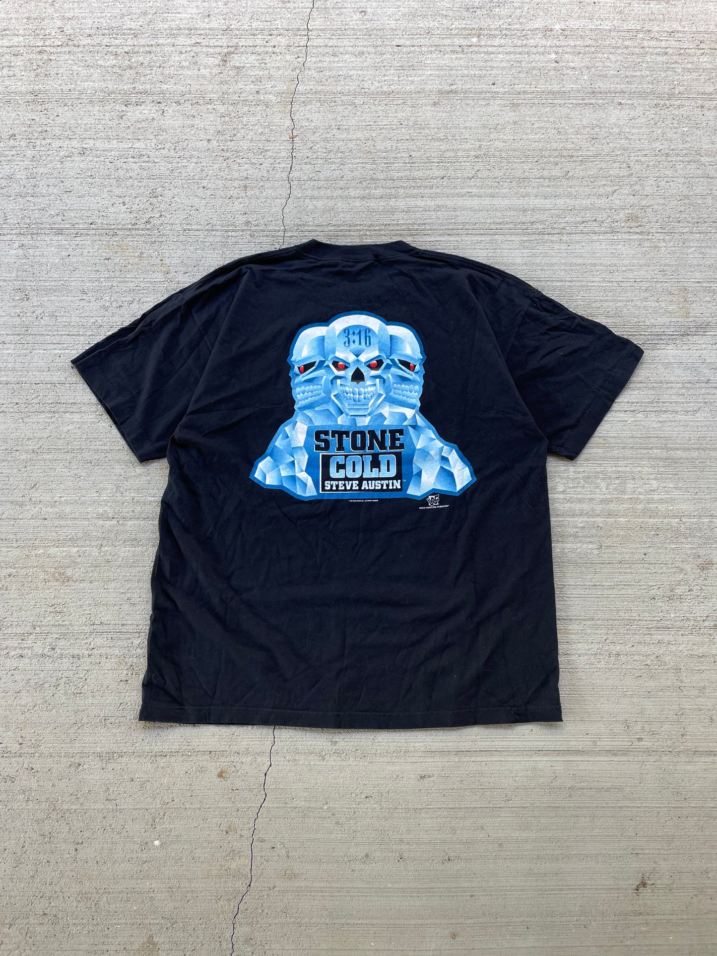 1997 Stone Cold Steve Austin 3:16 WWF Tee