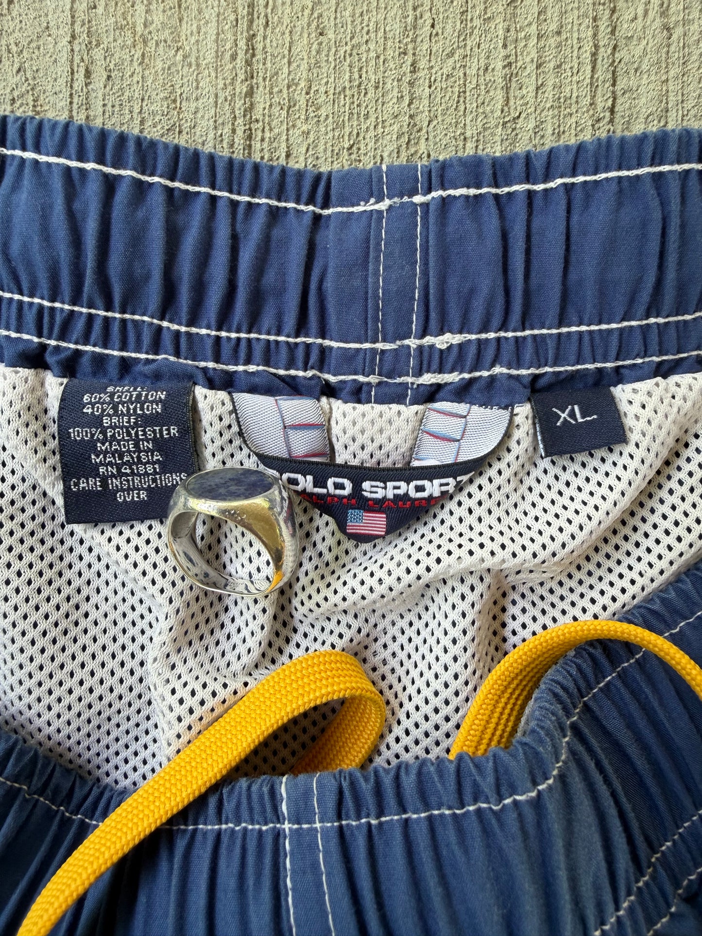 Vintage Polo Sport Swim Trunks