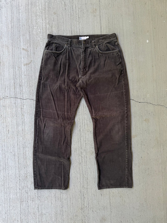 Vintage 2000s J. Crew Brown Corduroy Pants