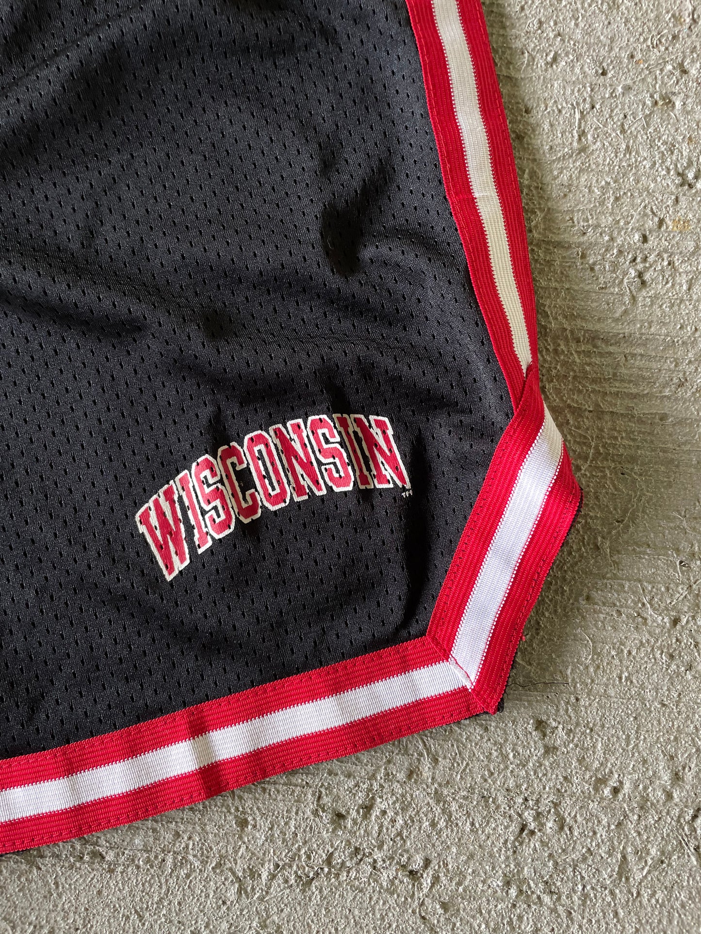 90s Champion Wisconsin Mesh Shorts