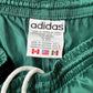 Vintage 90s Green Adidas Soccer Shorts