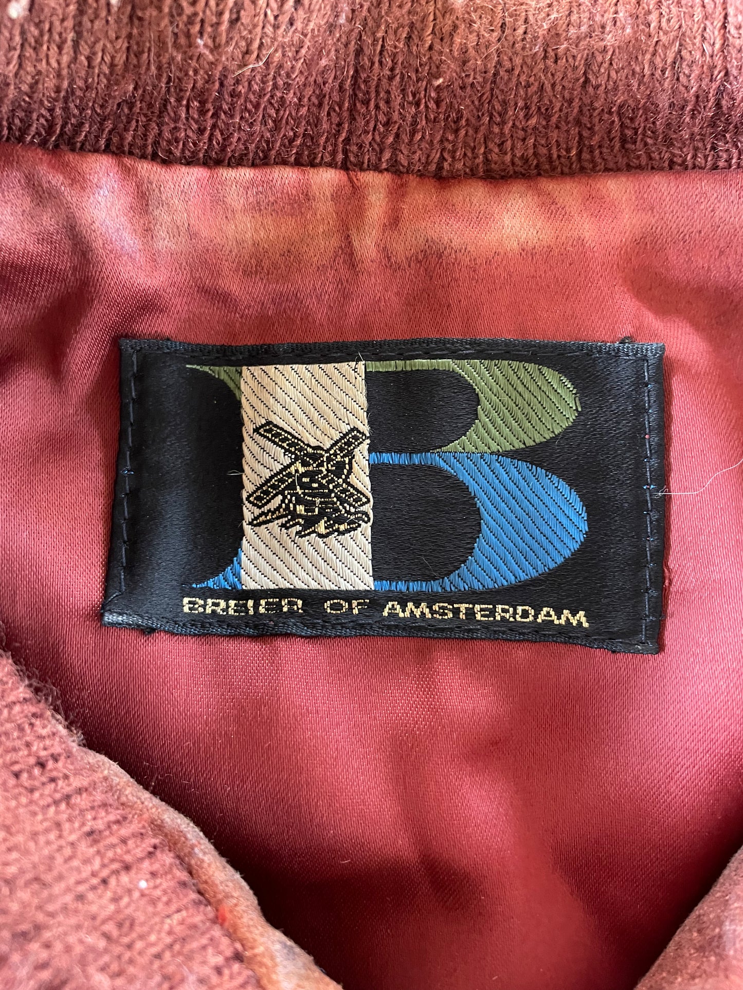 60s/70s Vintage Breier of Amsterdam Suede Bomber