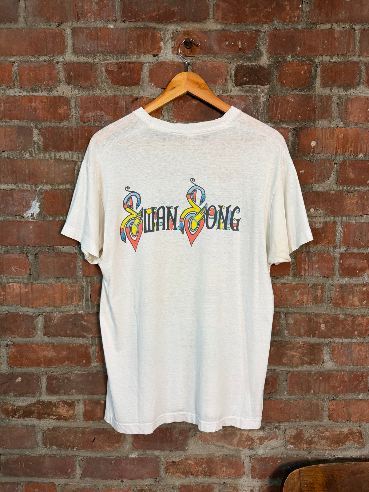 Vintage 1980s Led Zeppelin Swan Song Tee