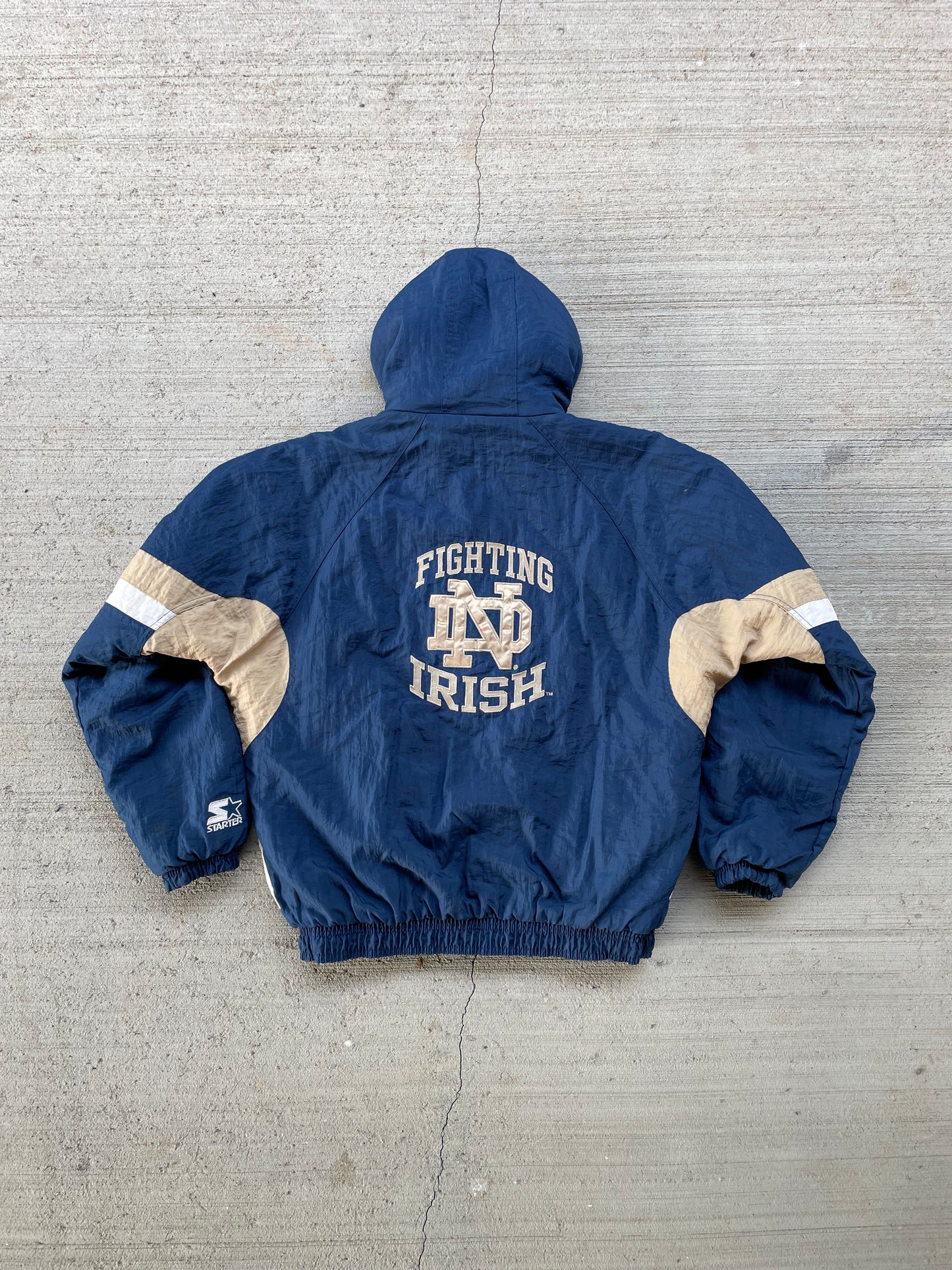 90s Notre Dame Fighting Irish Starter Jacket