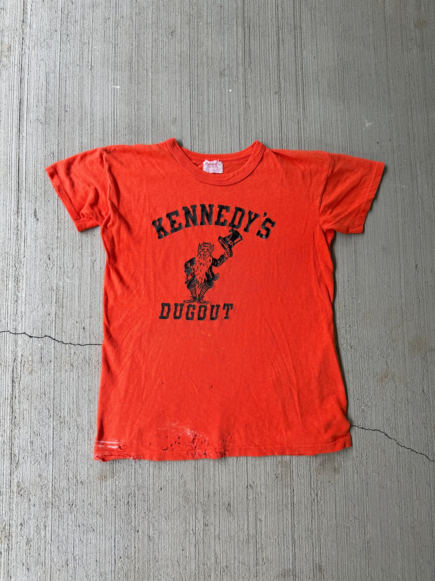 Vintage 1950s Kennedy’s Dugout Durack T-Shirt