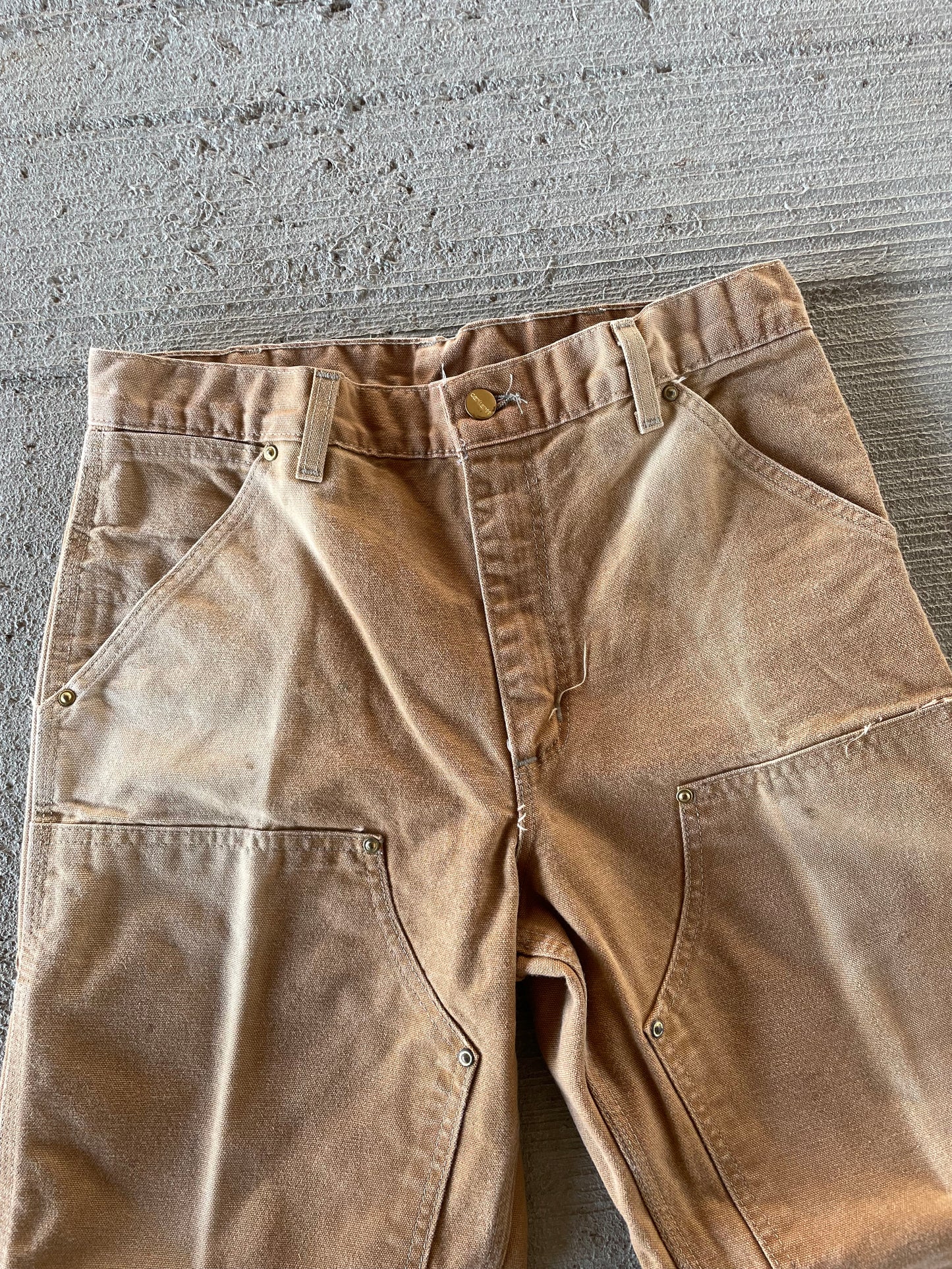 Vintage Carhartt Sun Faded Double Knee Pants