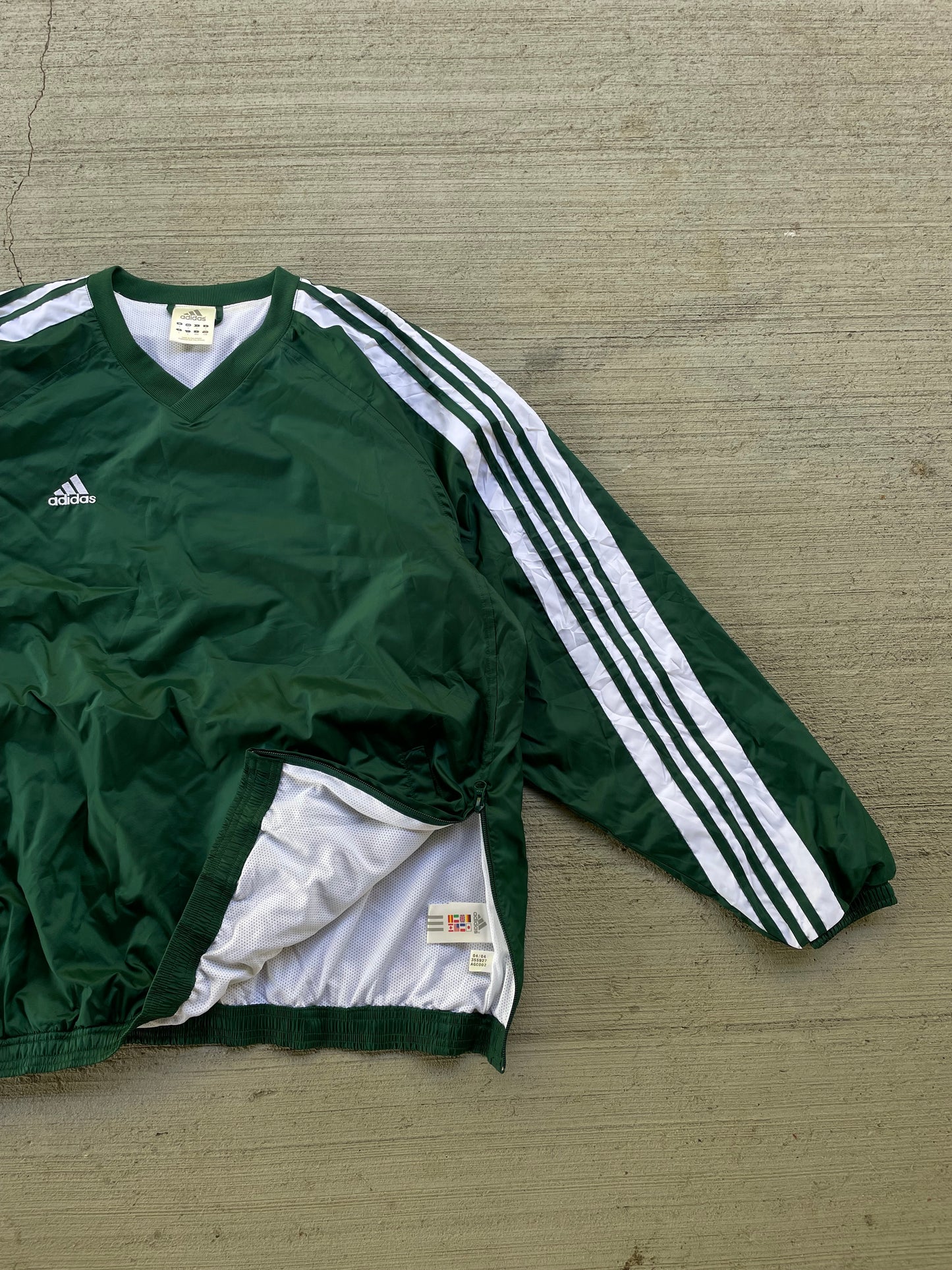 Y2K Adidas Pullover Windbreaker