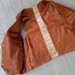 Vintage 1950s Hand Tooled Buffalo Nickel Leather Vest