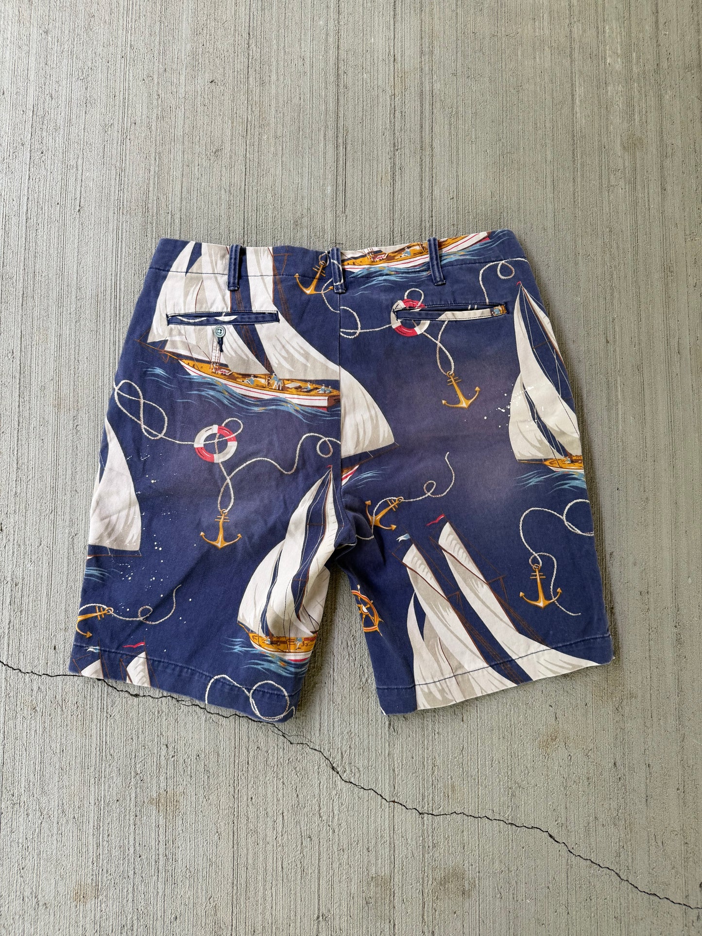 Vintage Polo Ralph Lauren Nautical Chino Shorts
