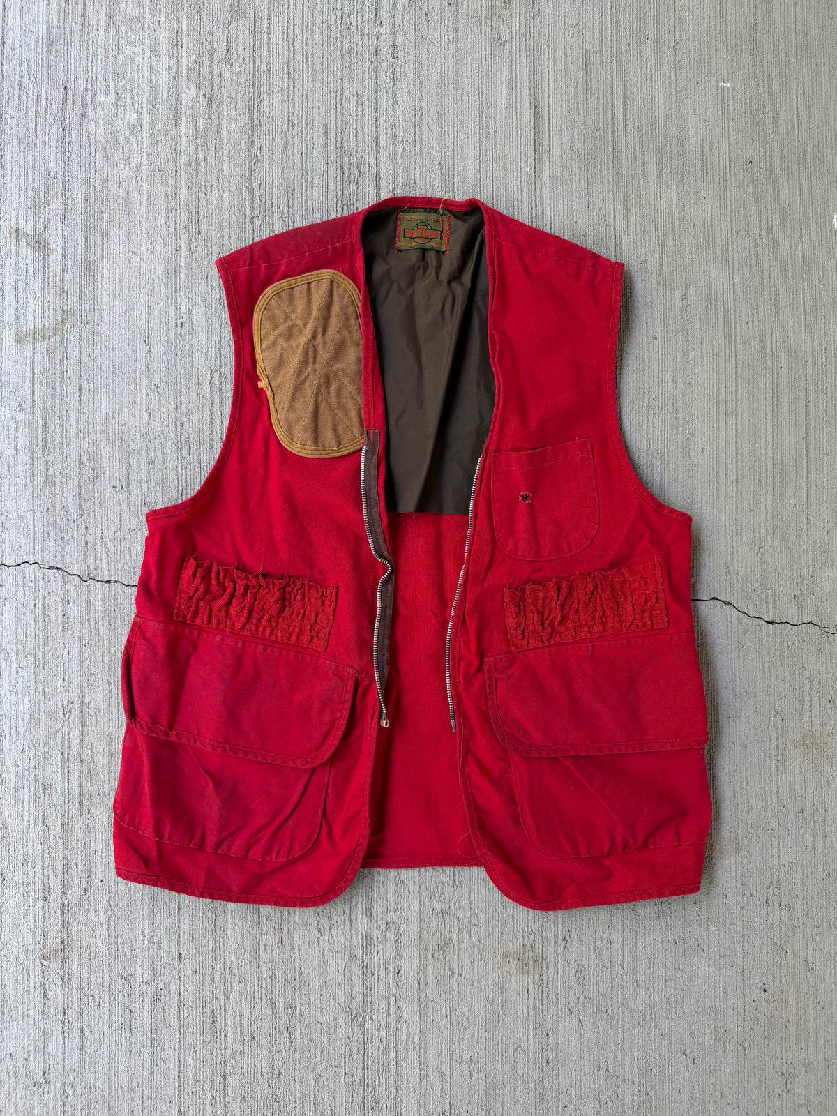 Vintage 1960s SafTbak Canvas Hunting Vest