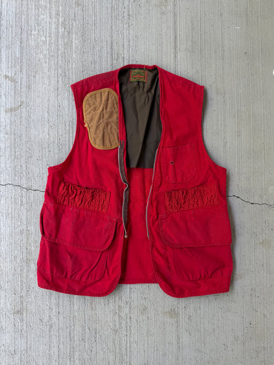 Vintage 1960s SafTbak Canvas Hunting Vest