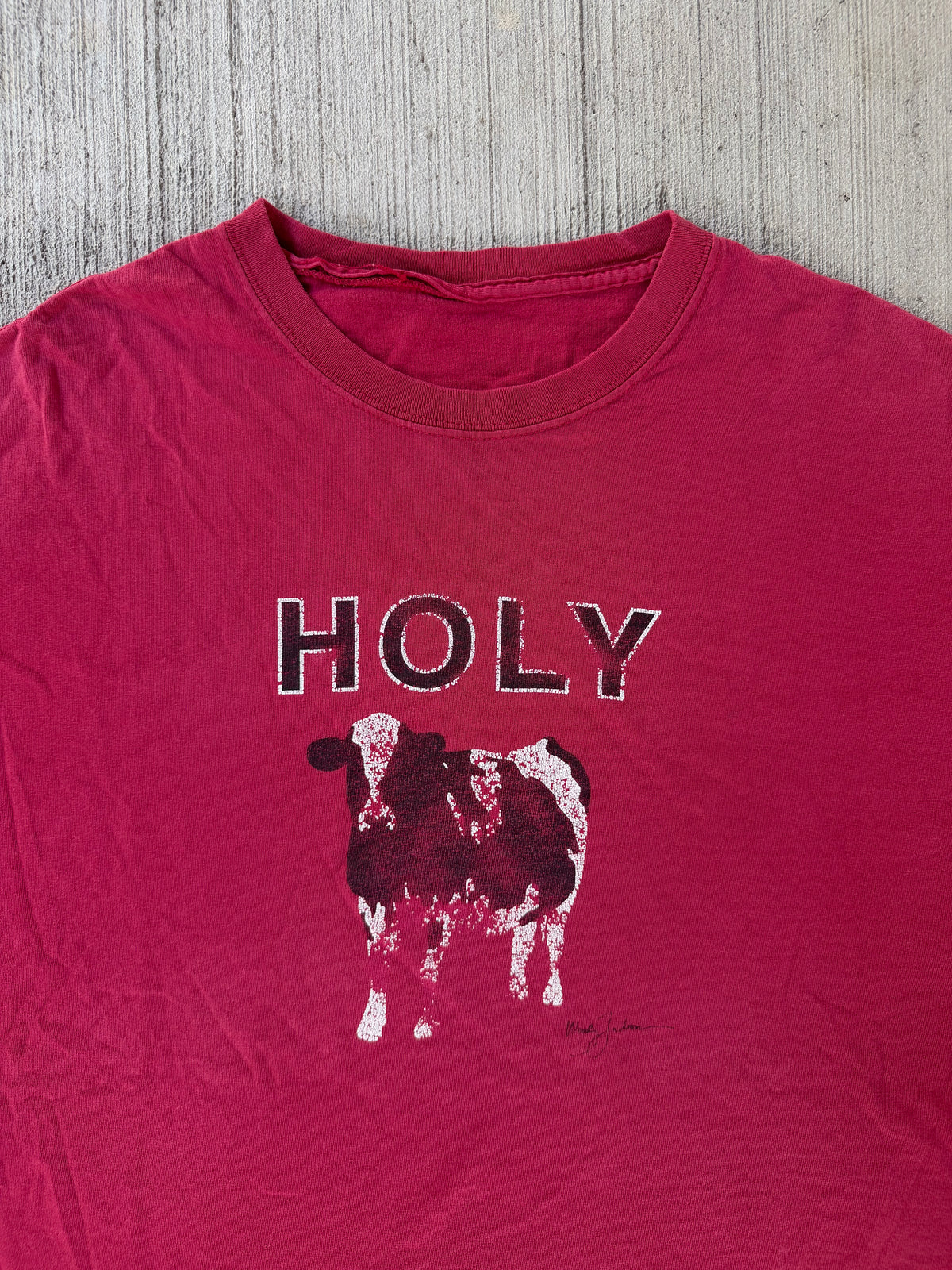 Vintage 2000s Woody Jackson ‘Holy Cow’ Tee
