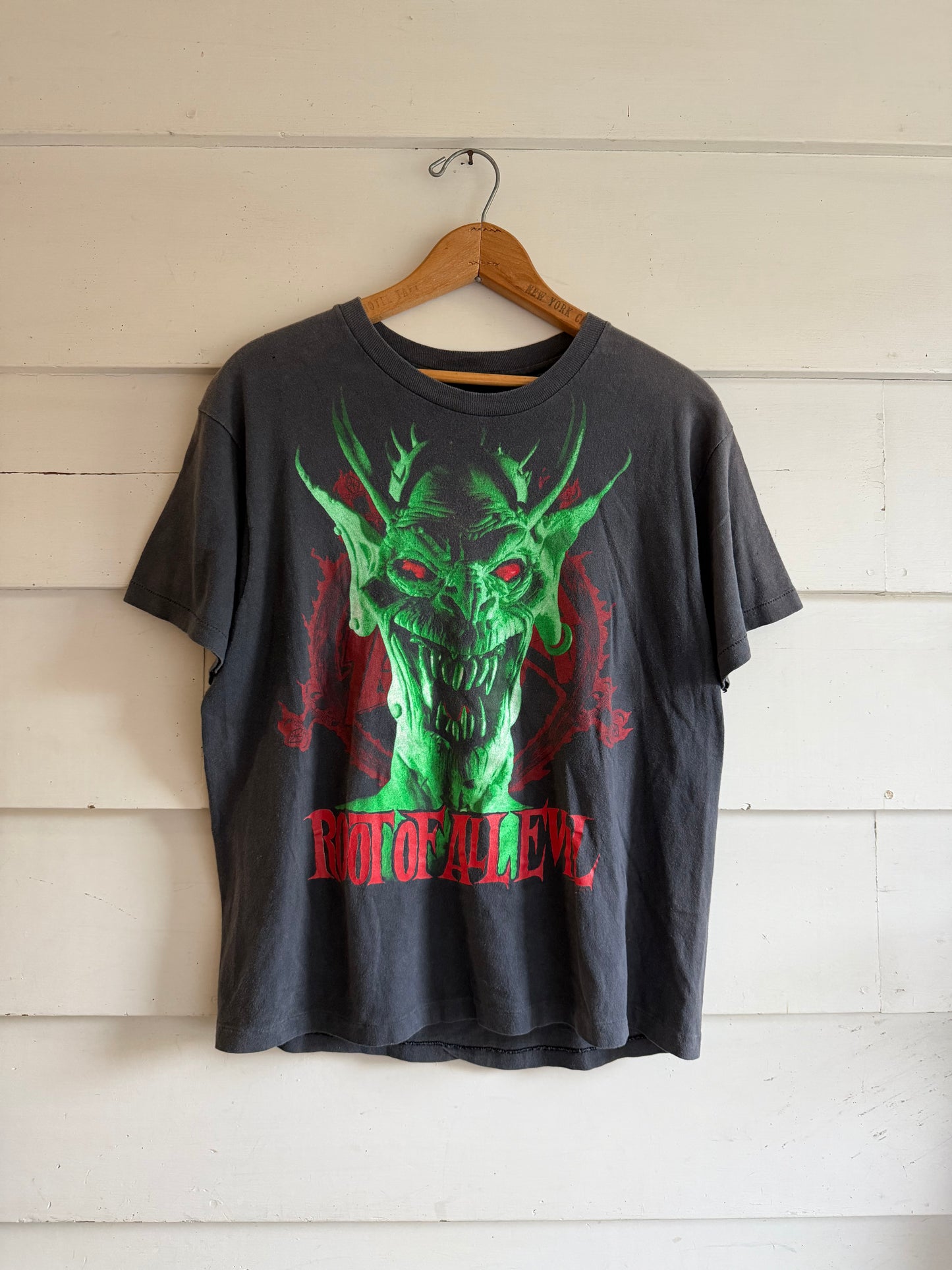 Vintage 1988 Slayer World Sacrifice Tour Tee