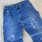Vintage 80s Roebucks Carpenter Painted Jeans